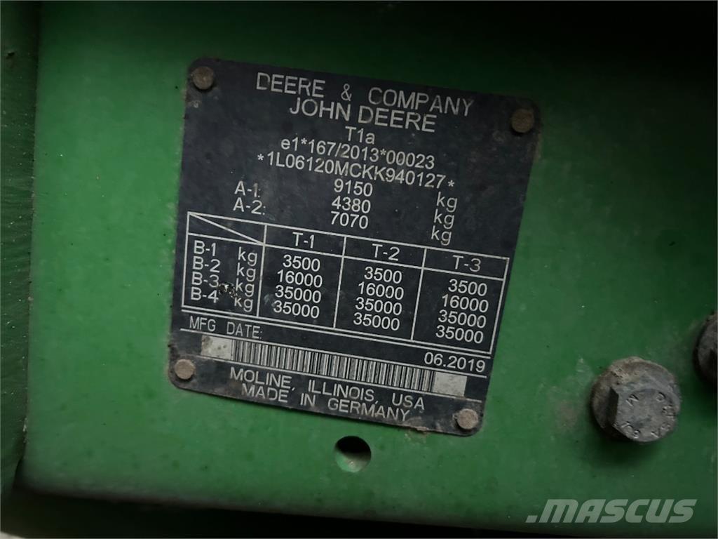 John Deere 6120M Traktörler