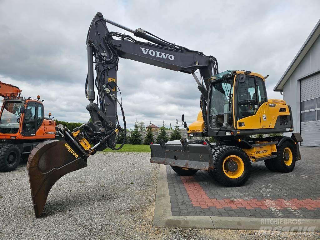 Volvo EW 160 D Lastik tekerli ekskavatörler