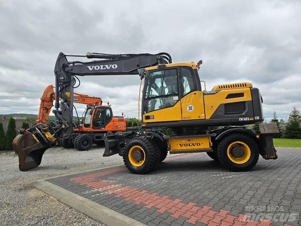 Volvo EW 160 D Lastik tekerli ekskavatörler