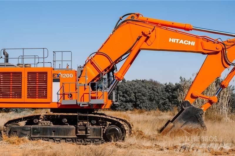Hitachi EX1200 Mini ekskavatörler, 7 tona dek