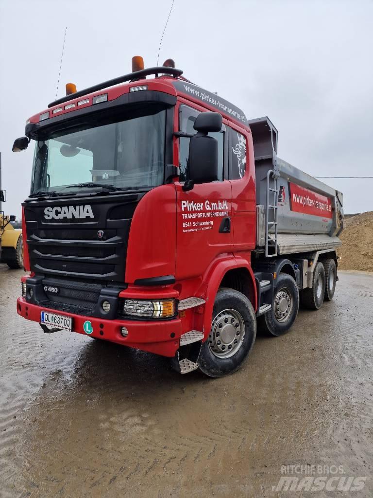 Scania G 450 Damperli kamyonlar