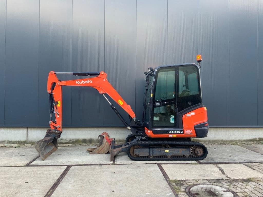 Kubota KX 030-4 Mini ekskavatörler, 7 tona dek