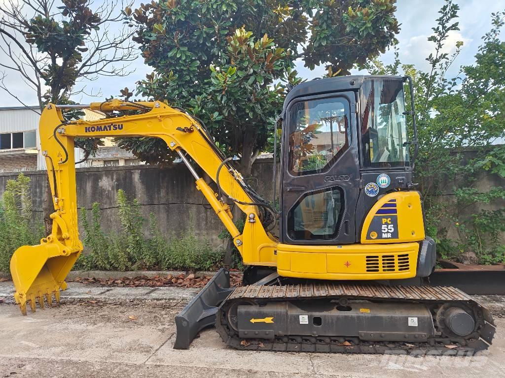 Komatsu PC 55 MR Mini ekskavatörler, 7 tona dek