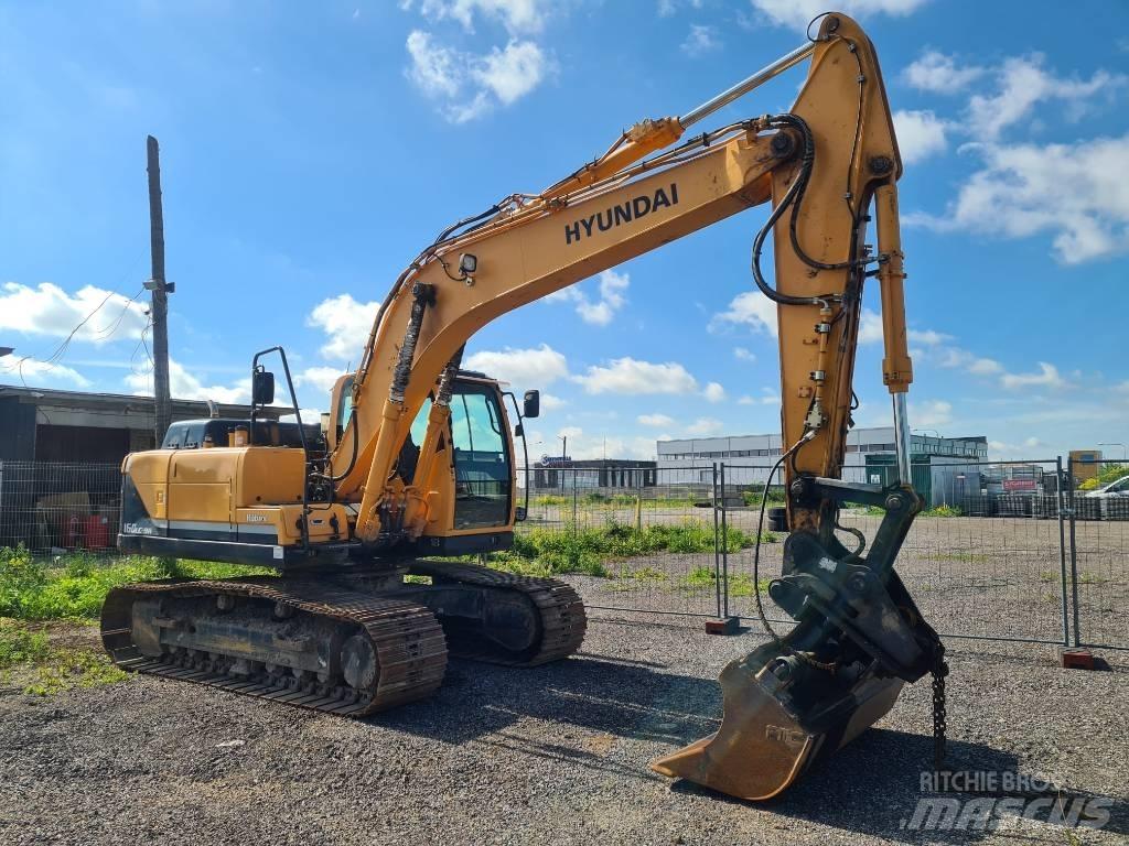 Hyundai R160LC-9A Paletli ekskavatörler