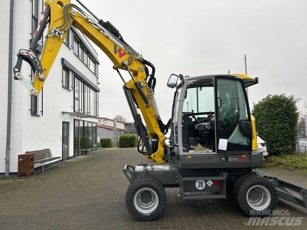 Wacker Neuson EW65 Lastik tekerli ekskavatörler