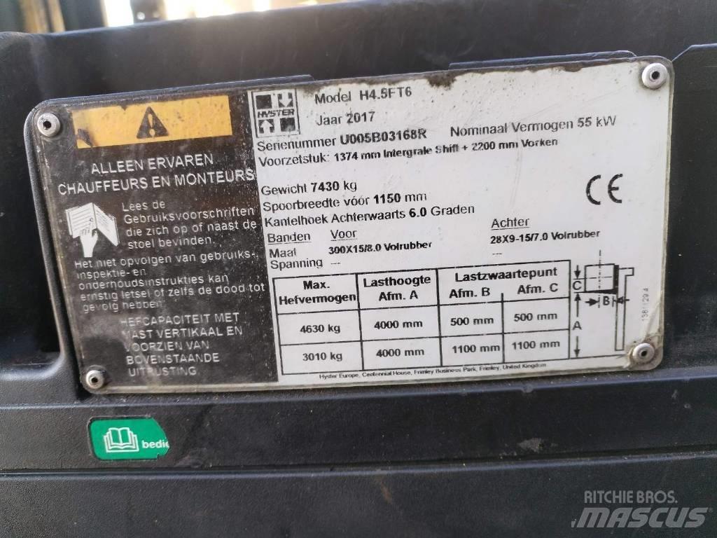 Hyster H4.5FT Dizel forkliftler