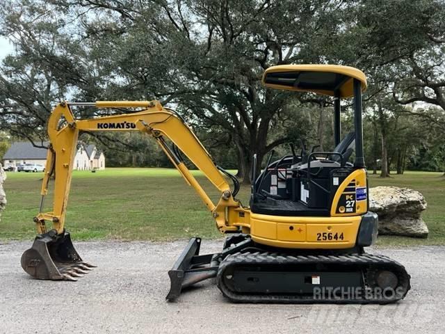Komatsu PC27MR-2 Mini ekskavatörler, 7 tona dek