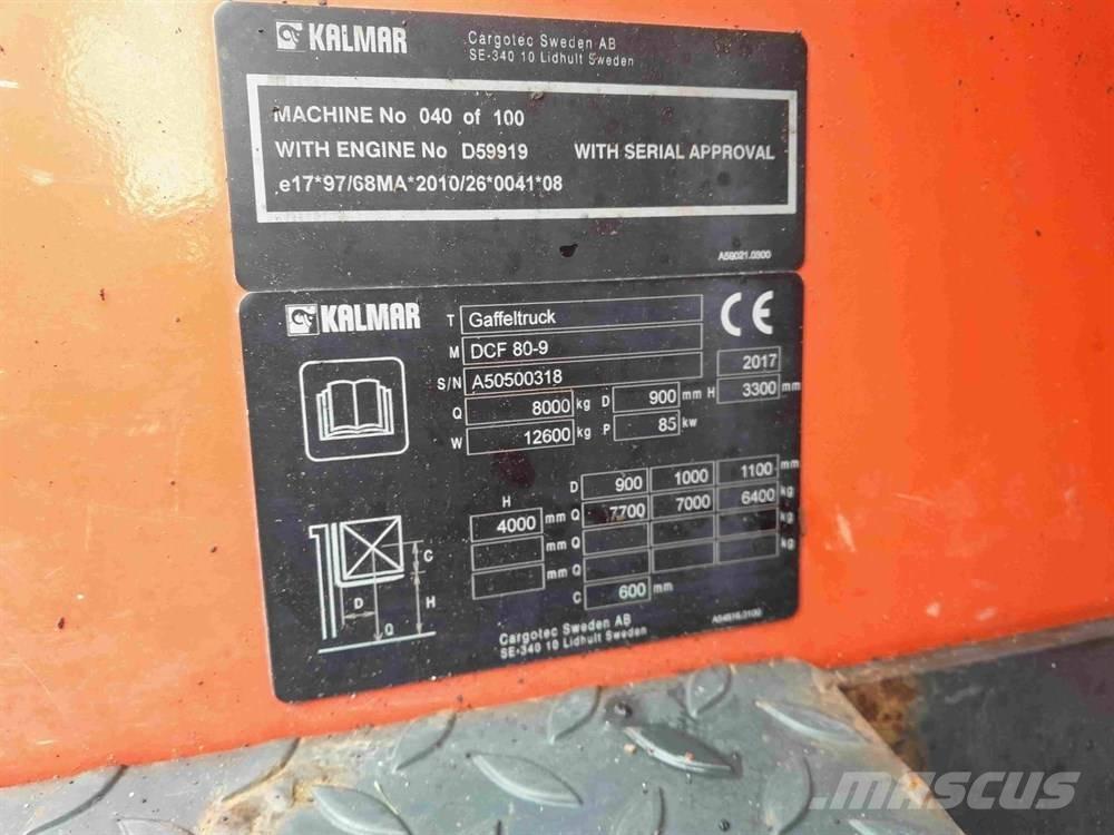 Kalmar DCF80-9 Dizel forkliftler