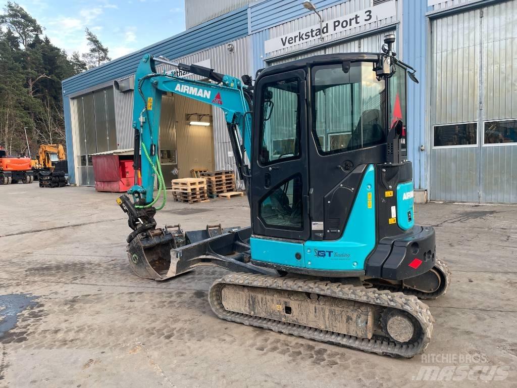 Airman AX38U-7 Mini ekskavatörler, 7 tona dek