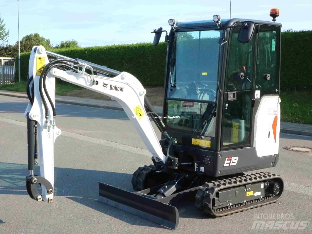 Bobcat E 19 Mini ekskavatörler, 7 tona dek