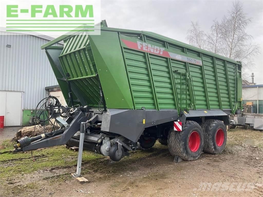Fendt tigo 75 vr Diger yari çekiciler