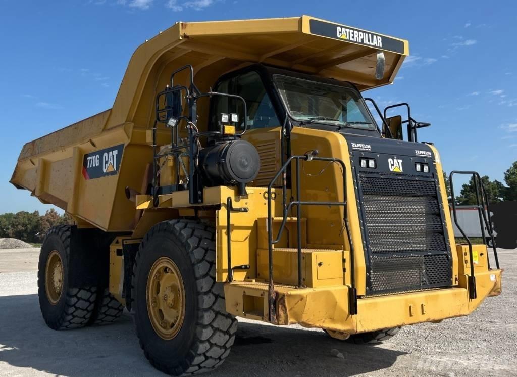 CAT 770 G Belden kirma kaya kamyonu
