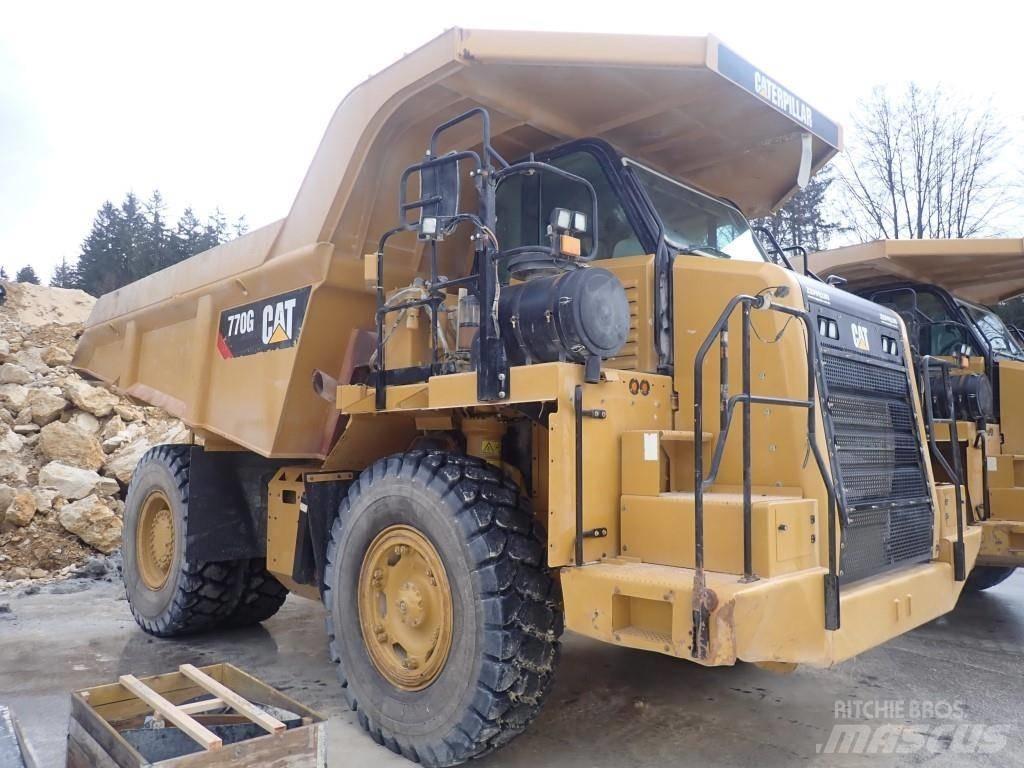 CAT 770 G Belden kirma kaya kamyonu