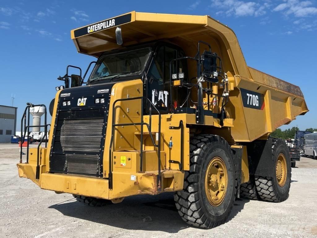 CAT 770 G Belden kirma kaya kamyonu