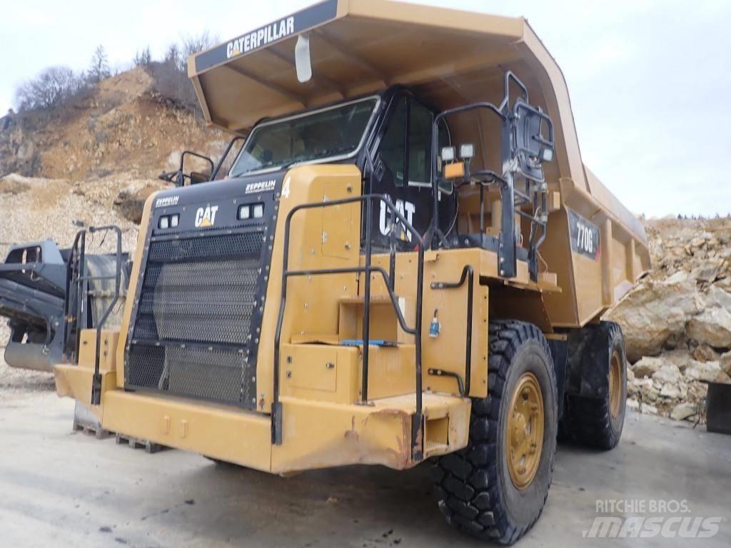 CAT 770 G Belden kirma kaya kamyonu