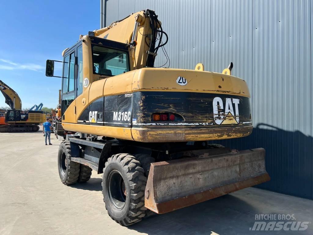 CAT M316C Lastik tekerli ekskavatörler