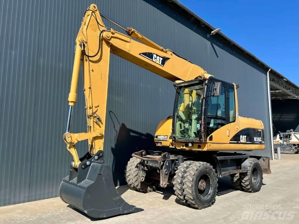 CAT M316C Lastik tekerli ekskavatörler