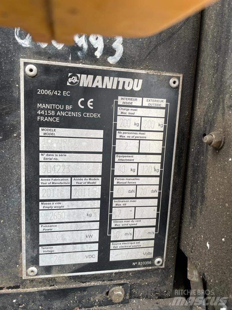 Manitou 100 VJR Personel Platformları ve Cephe Asansörleri