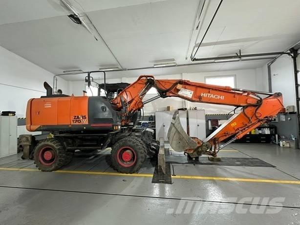 Hitachi ZX 170 W-5 B Lastik tekerli ekskavatörler