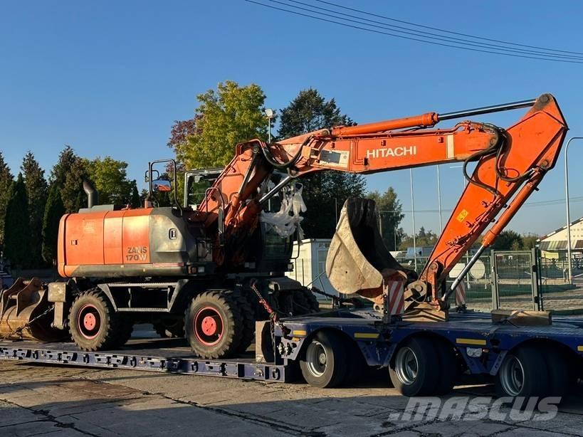 Hitachi ZX 170 W-5 B Lastik tekerli ekskavatörler