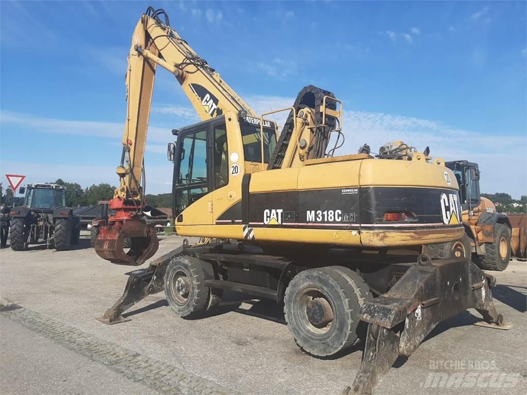CAT M318C MH Lastik tekerli ekskavatörler