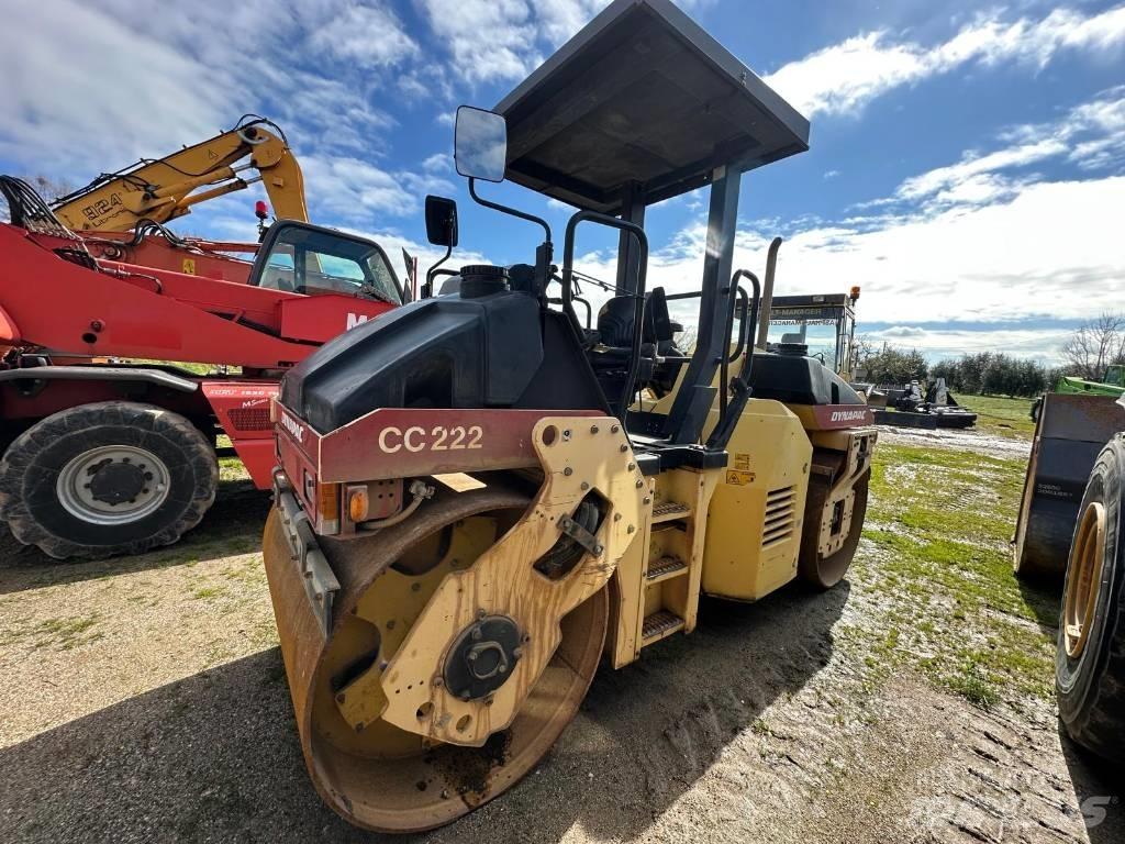 Dynapac CC 222 Çift tamburlu silindirler