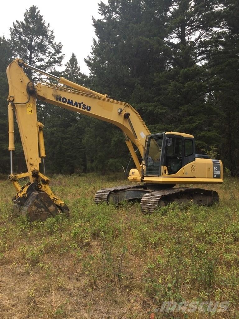 Komatsu PC 200 LC-7 Paletli ekskavatörler