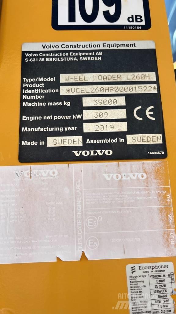 Volvo L260H Tekerlekli yükleyiciler