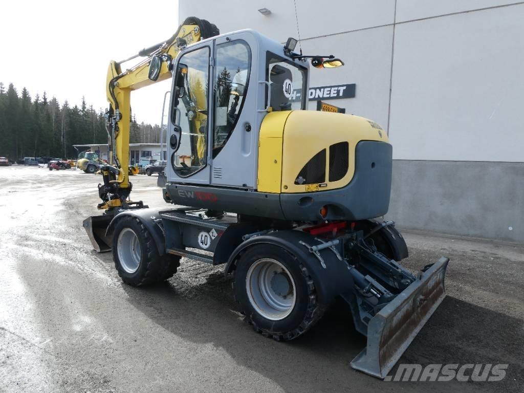 Wacker Neuson EW 100 Lastik tekerli ekskavatörler