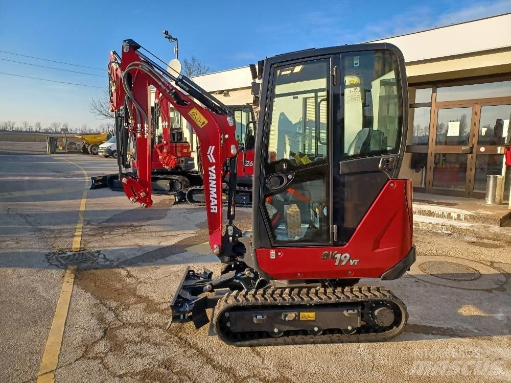 Yanmar SV19 Mini ekskavatörler, 7 tona dek