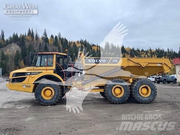 Volvo A30G Belden kirma kaya kamyonu