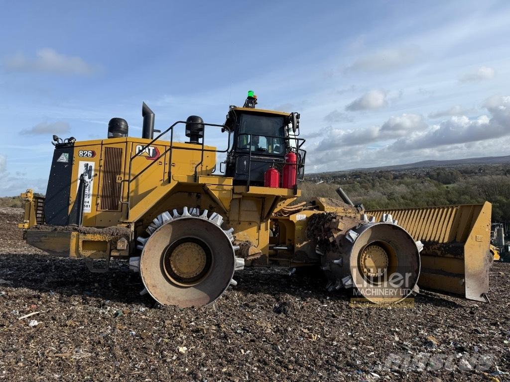 CAT 826 K Zemin sıkıştırma makineleri