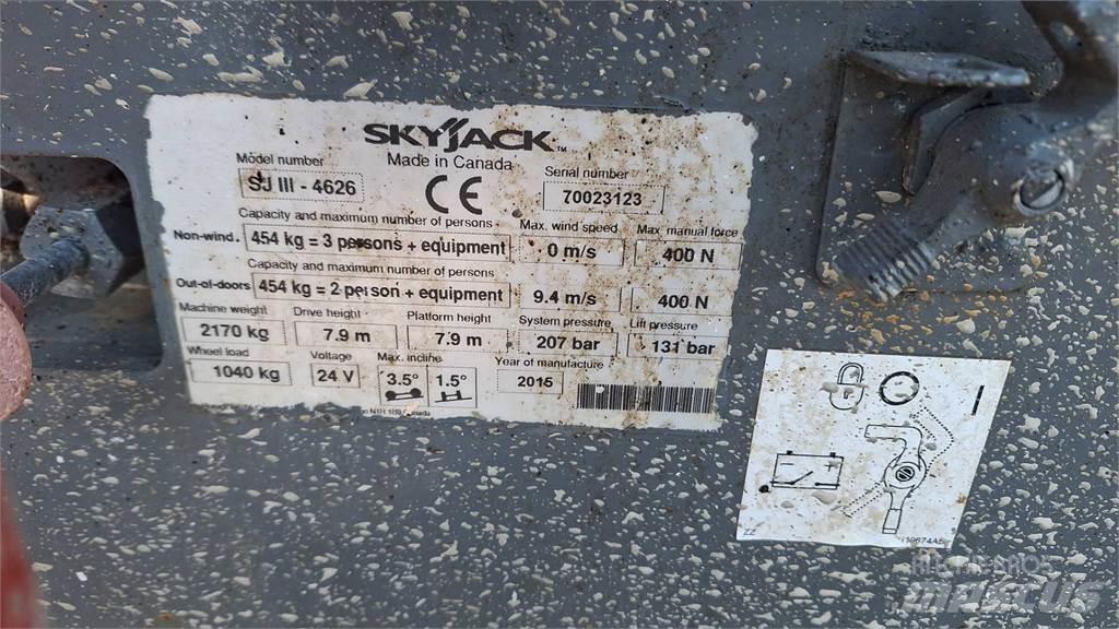 SkyJack SJIII4626 Makasli platformlar