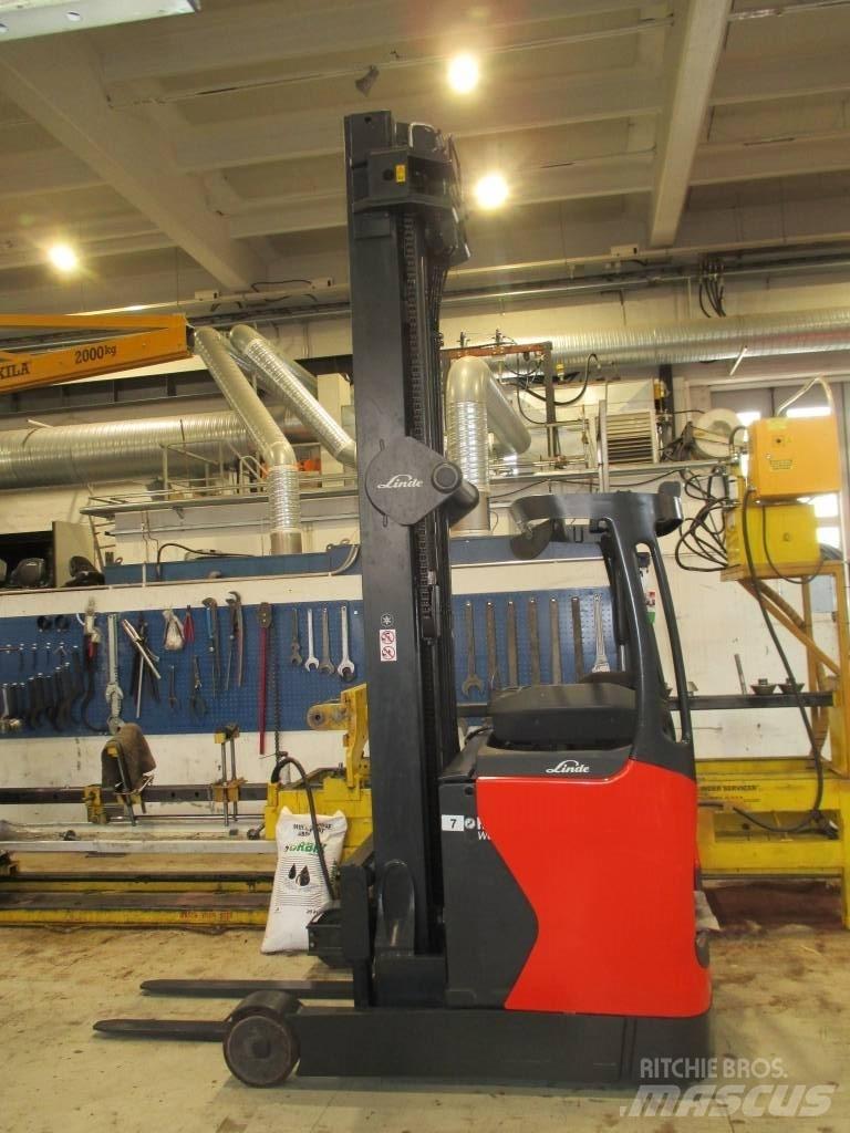 Linde R 16 HD Reach truck - depo içi istif araçları
