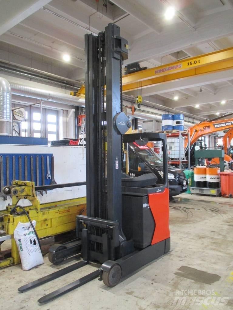 Linde R 16 HD Reach truck - depo içi istif araçları