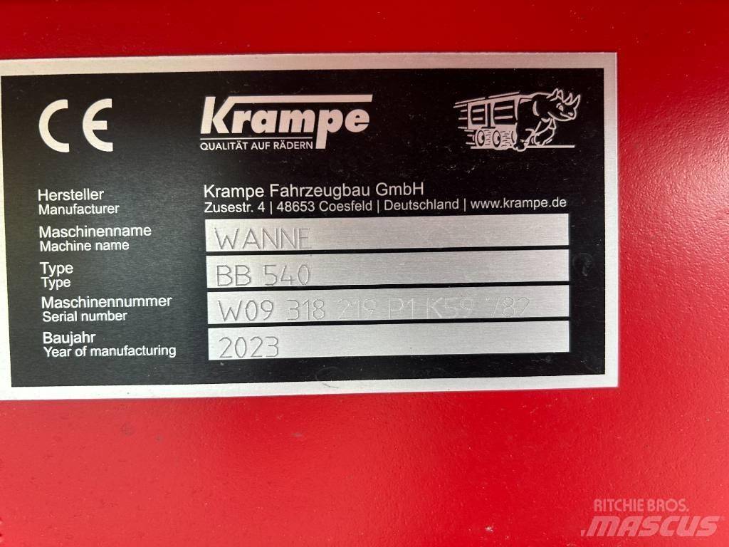 Krampe BB 540 Hububat/Silaj Römorkları