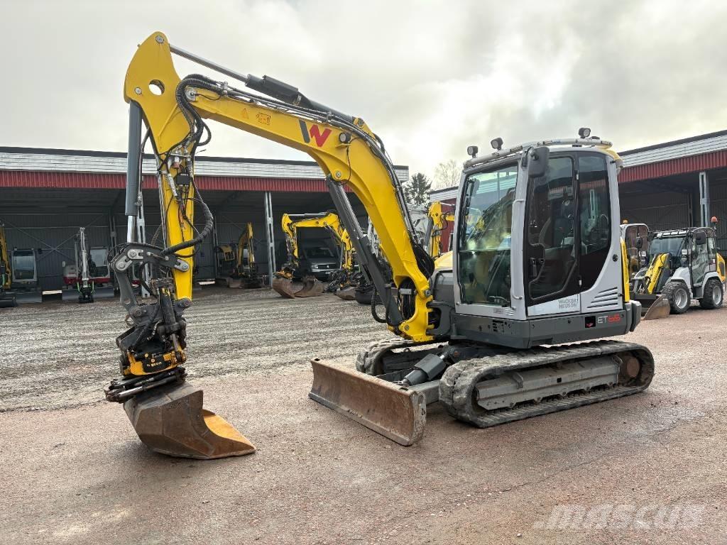 Wacker Neuson ET65 Mini ekskavatörler, 7 tona dek