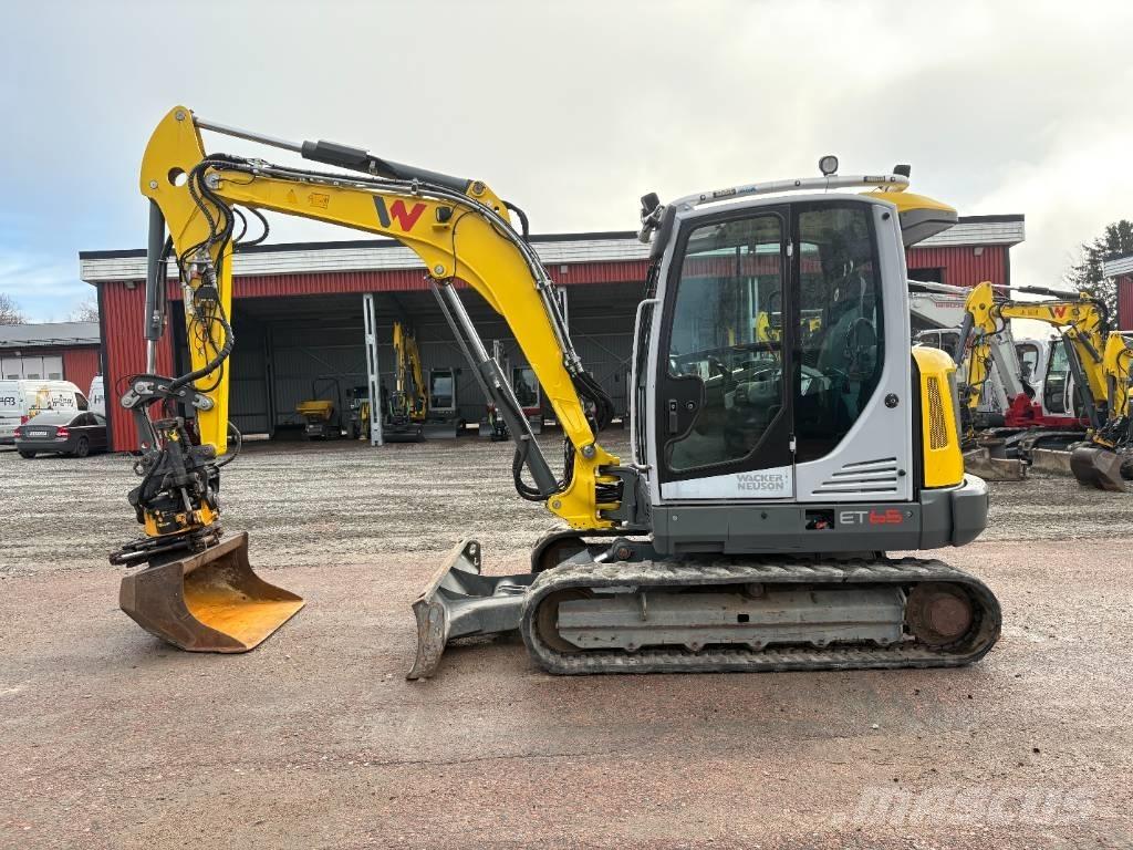 Wacker Neuson ET65 Mini ekskavatörler, 7 tona dek