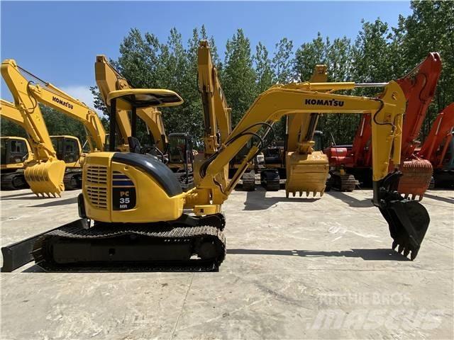 Komatsu PC35MR Mini ekskavatörler, 7 tona dek