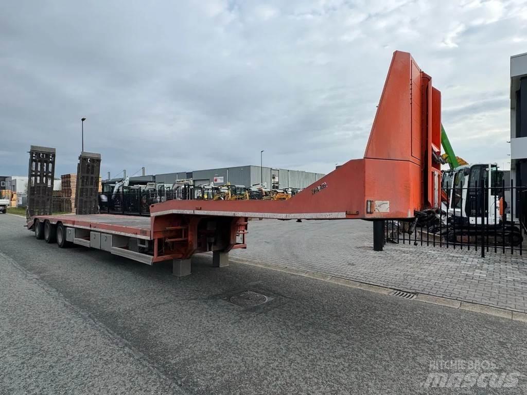Zanner STL45 Low loader yari çekiciler