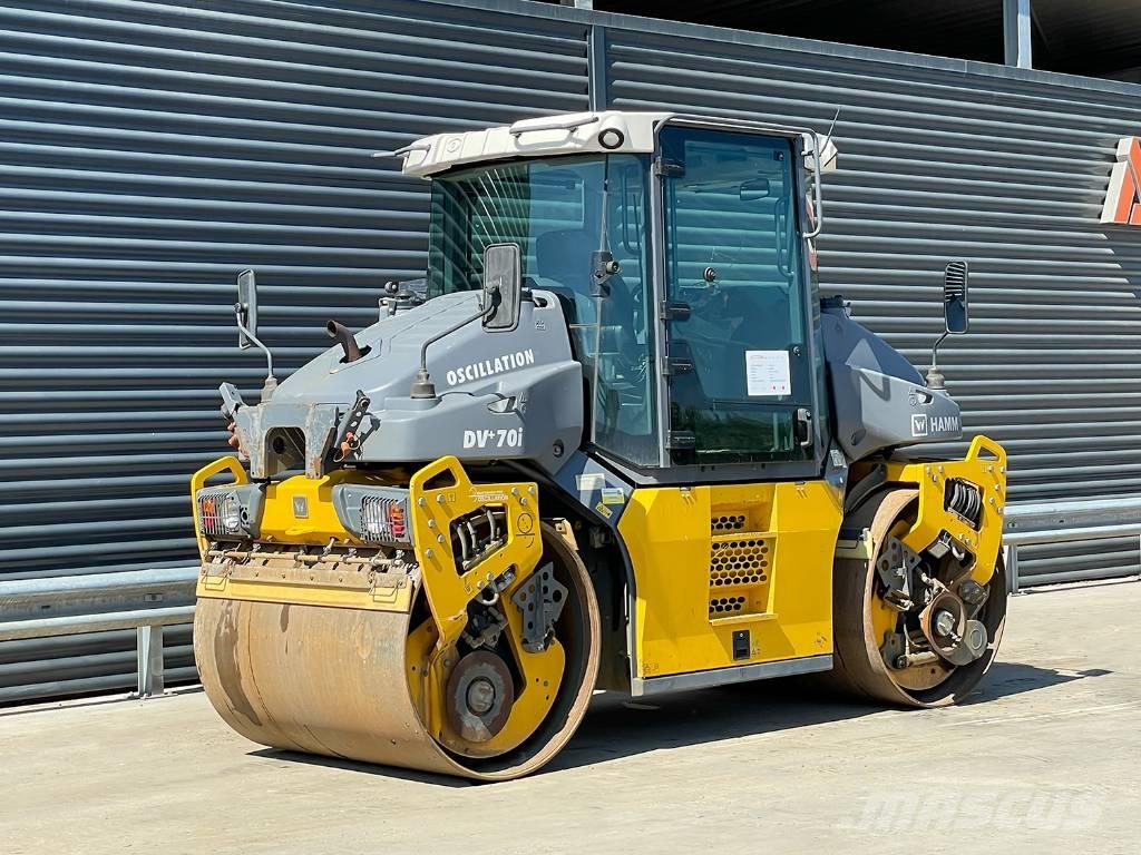 Hamm DV+ 70I VO-S Çift tamburlu silindirler