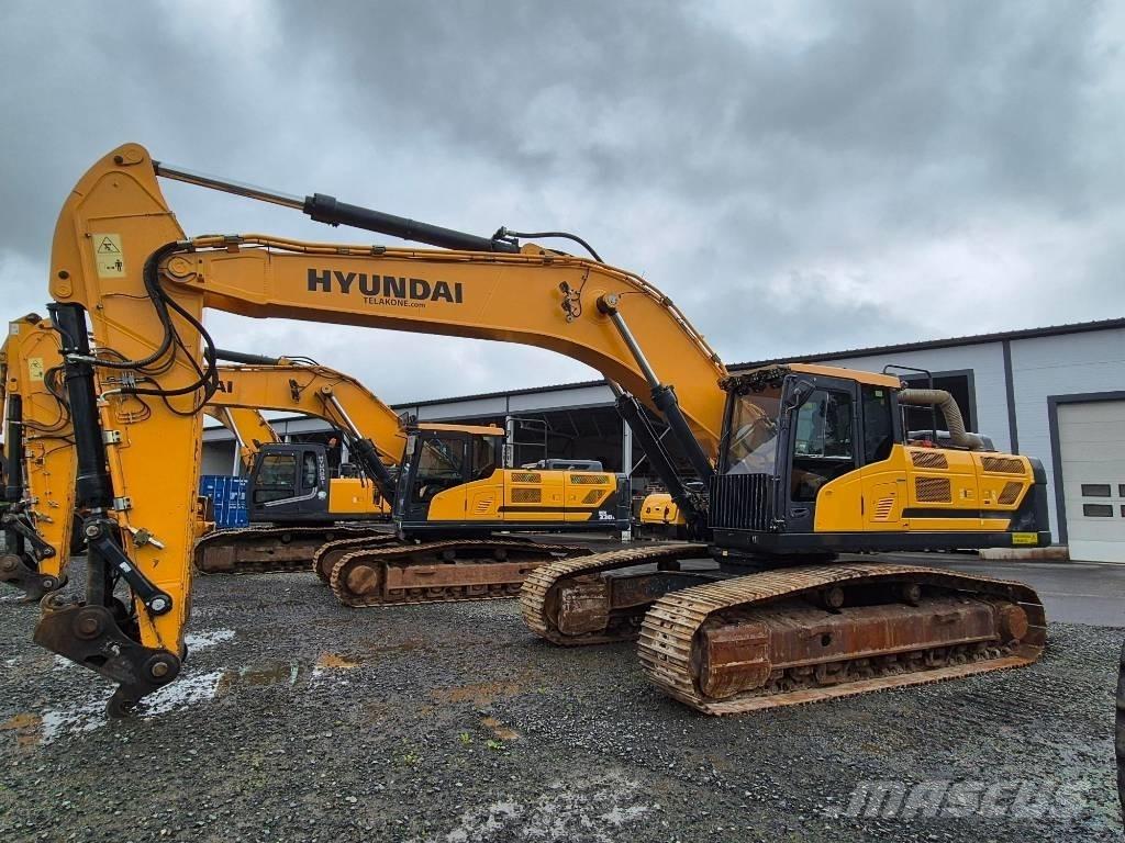Hyundai HX 380 L Paletli ekskavatörler