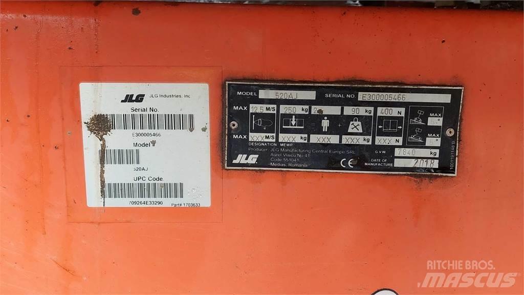 JLG 520AJ Körüklü personel platformları