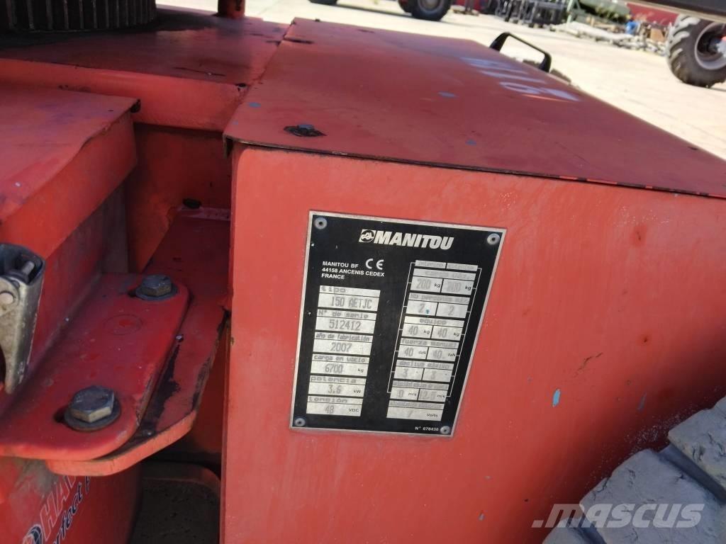 Manitou 150 AET JC Körüklü personel platformları