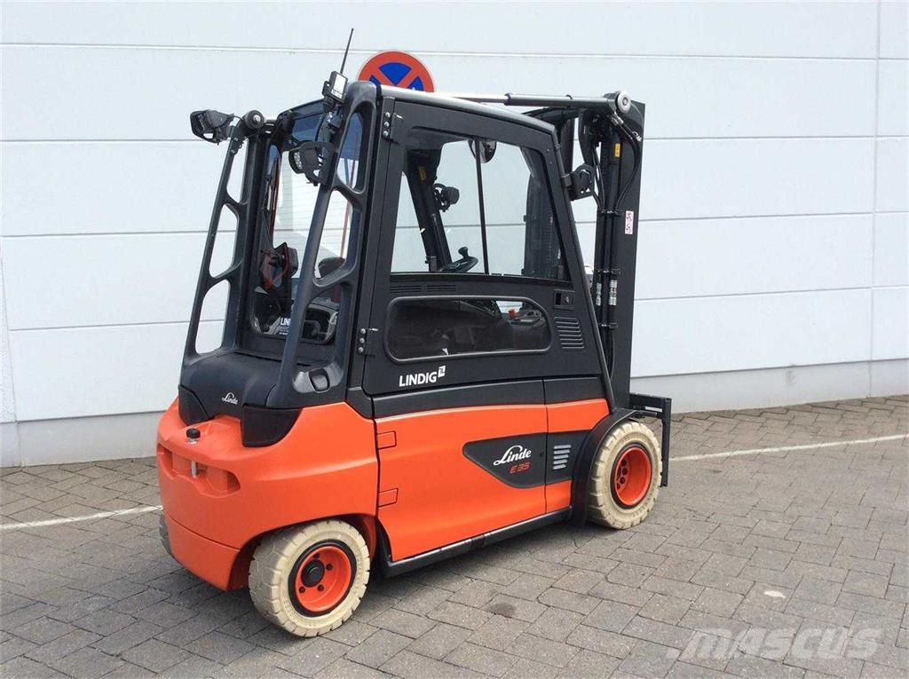 Linde E35L Elektrikli forkliftler