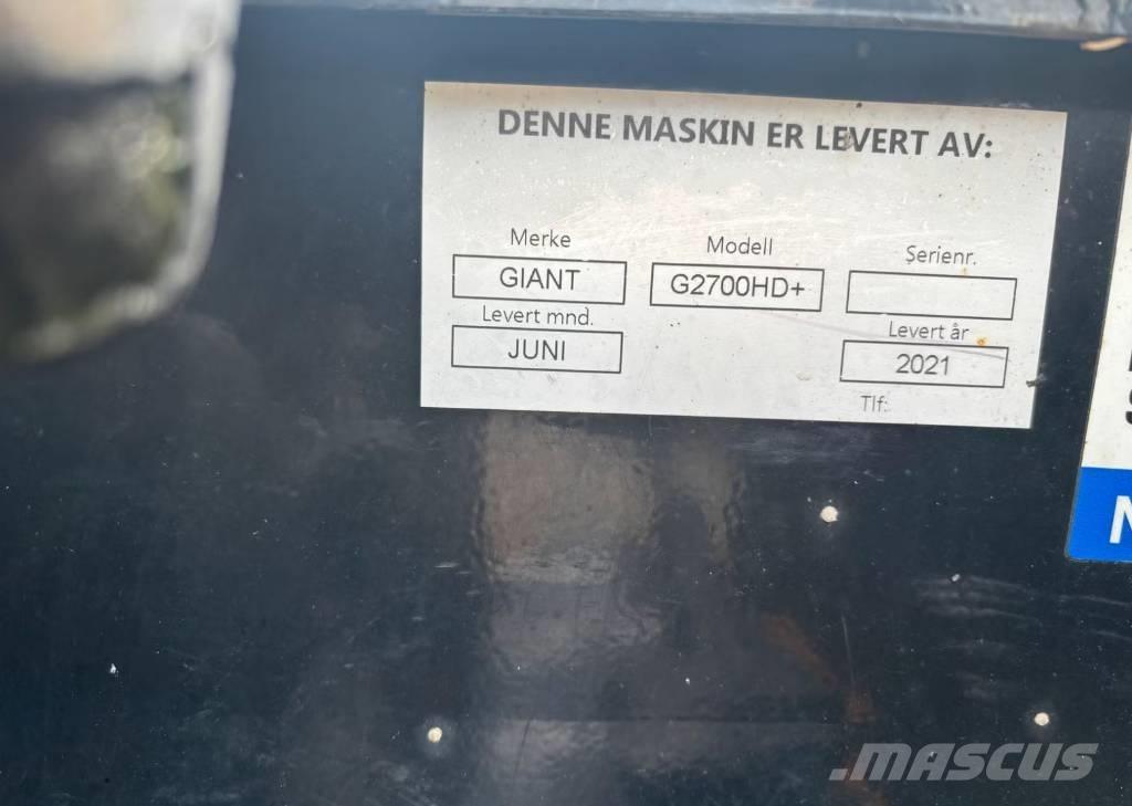 GiANT G 2700 HD Mini yükleyiciler