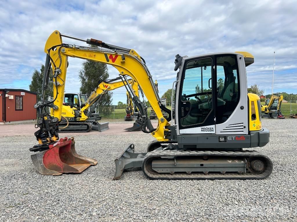 Wacker Neuson ET65 Mini ekskavatörler, 7 tona dek