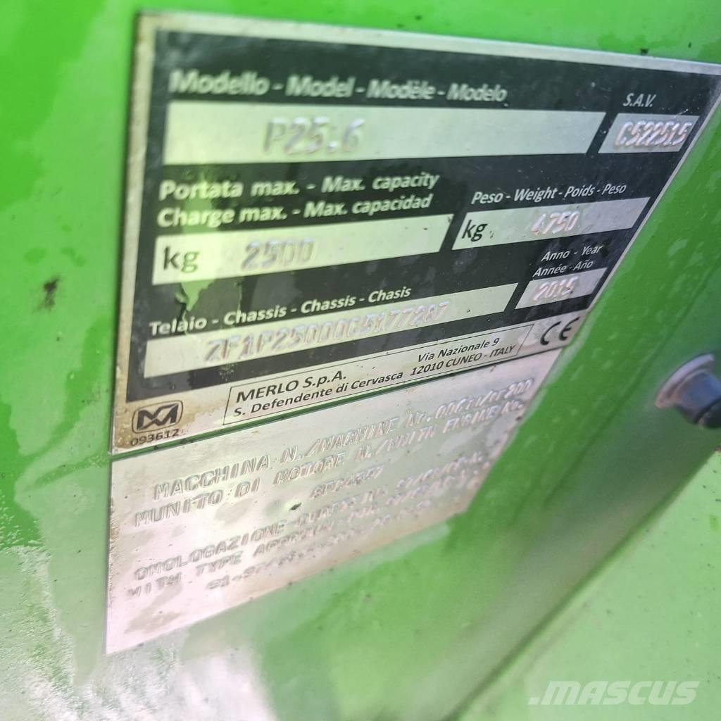 Merlo P25.6 Teleskopik yükleyiciler