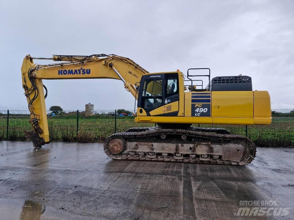 Komatsu PC 490 - 10 Paletli ekskavatörler