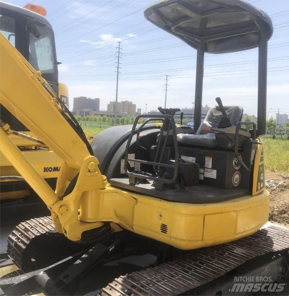 Komatsu PC 40 Mini ekskavatörler, 7 tona dek
